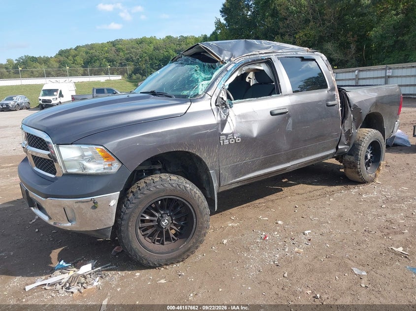 2017 RAM 1500, Дах, IAAI, VIN 1C6RR7KG2HS761443 — фото 2