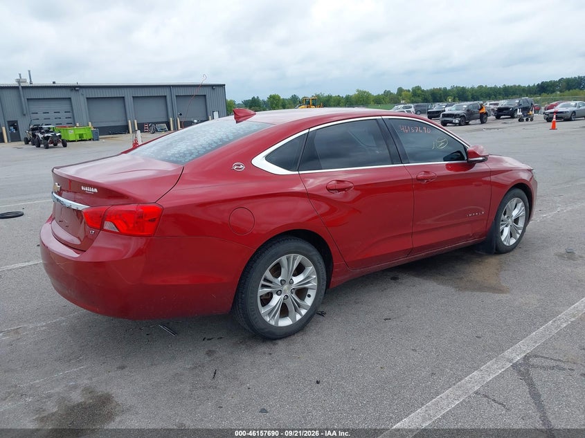 Vin: 2g1125s34f9295095, lot: 46657489, chevrolet impala 2lt 20154