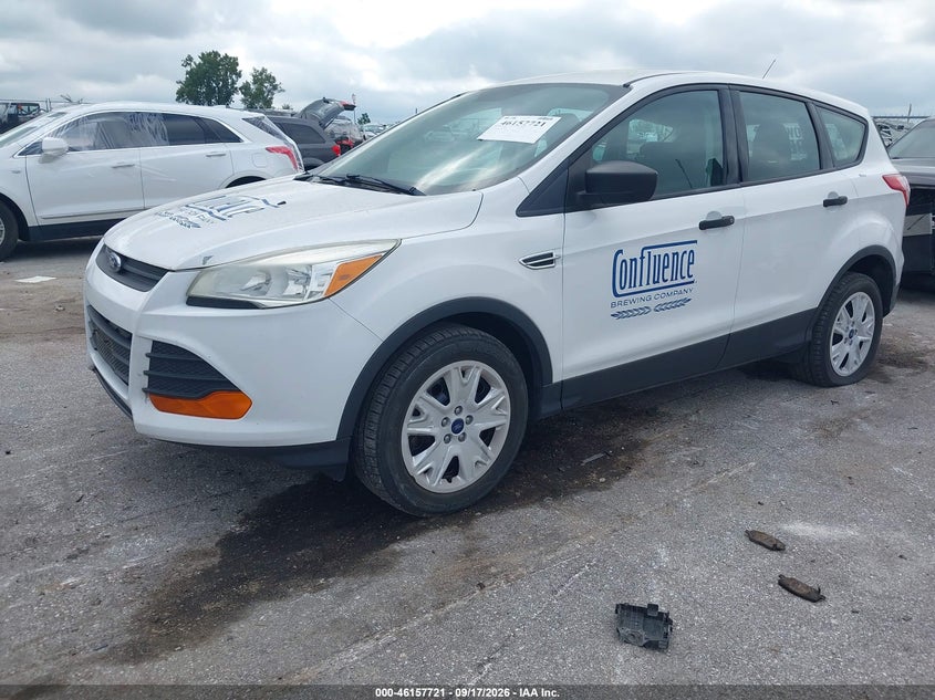 Vin: 1fmcu0f72guc26447, lot: 46657520, ford escape s 20162