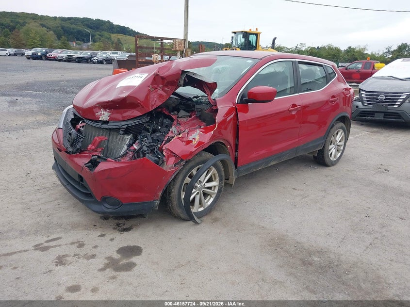 Vin: jn1bj1cr0hw130622, lot: 46657523, nissan rogue sport s 20172
