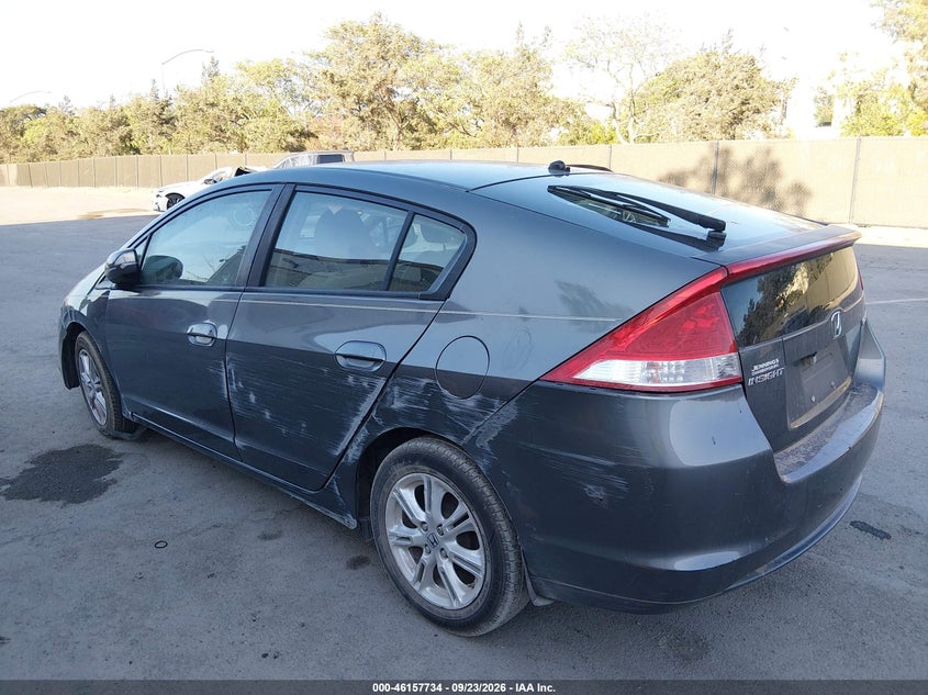 HONDA INSIGHT 2011 VIN JHMZE2H72BS005566