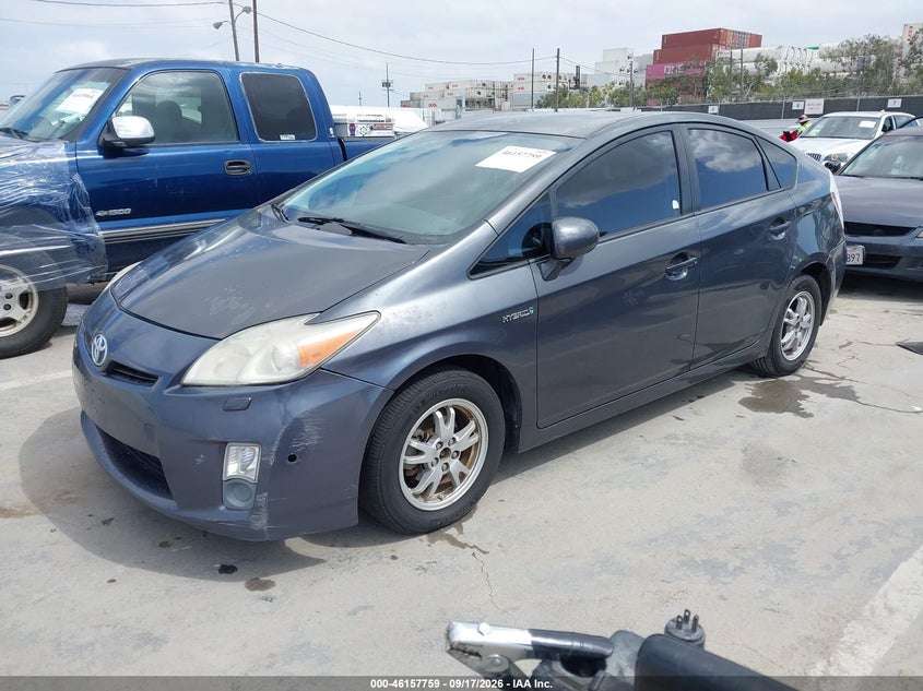Vin: jtdkn3du3a0110146, lot: 46657558, toyota prius ii 20102