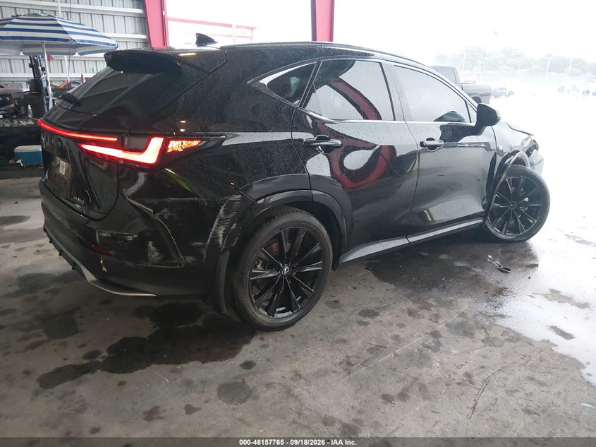 Vin: 2t2kgcez3rc050368, lot: 46657564, lexus nx 350 f sport handling 20243