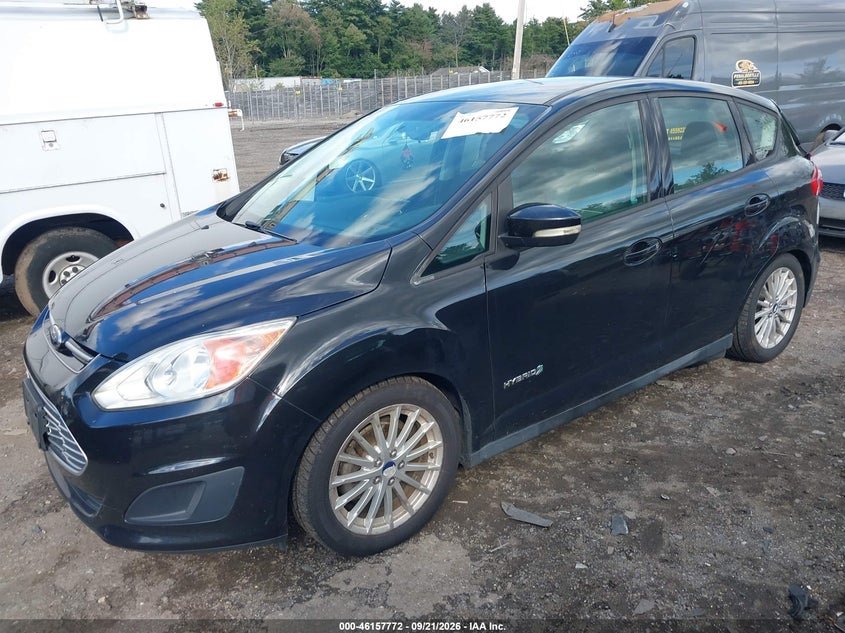 Vin: 1fadp5au0el505494, lot: 46657571, ford c-max hybrid se 20142