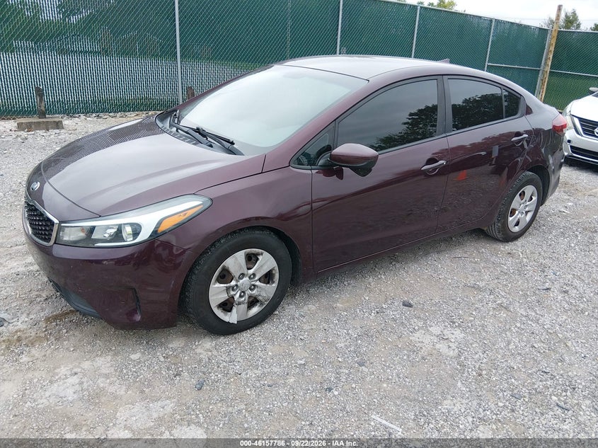 2018 Kia Forte, Ходова, IAAI, VIN 3KPFL4A77JE199562 — фото 2