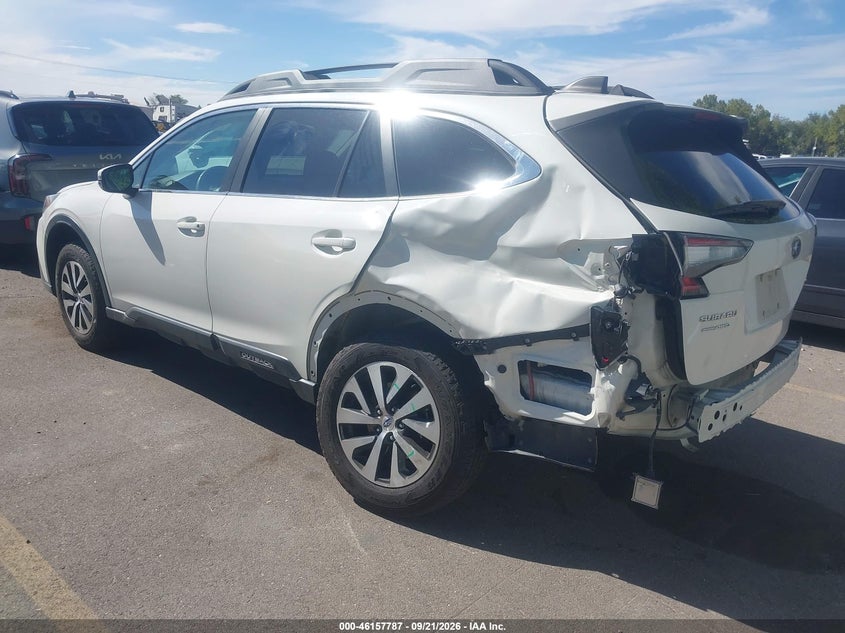 Vin: 4s4btaec7l3132955, lot: 46657586, subaru outback premium 20203