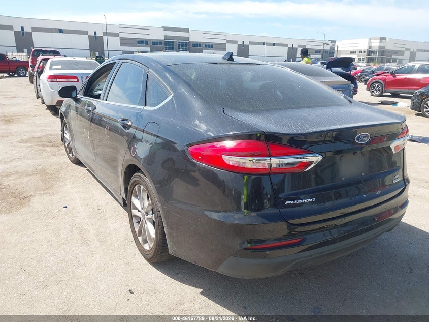 Vin: 3fa6p0hd7kr132338, lot: 46657588, ford fusion se 20193