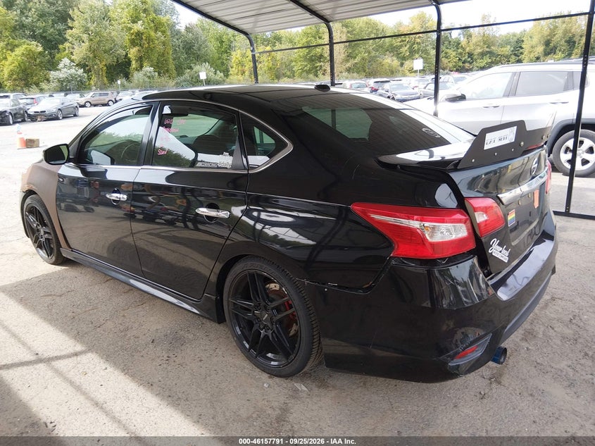 Vin: 3n1cb7ap9hy247176, lot: 46657589, nissan sentra sr turbo 20173