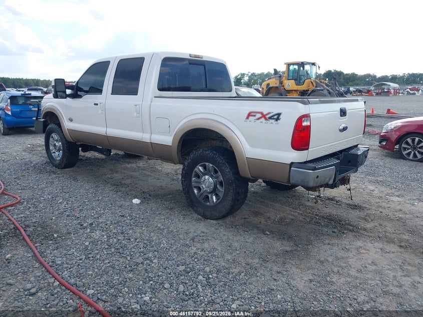 Vin: 1ft7w2bt5eeb58005, lot: 46657591, ford super duty f-250 srw king ranch 20143