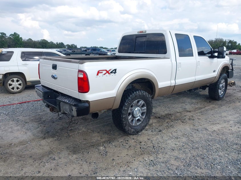 Vin: 1ft7w2bt5eeb58005, lot: 46657591, ford super duty f-250 srw king ranch 20144