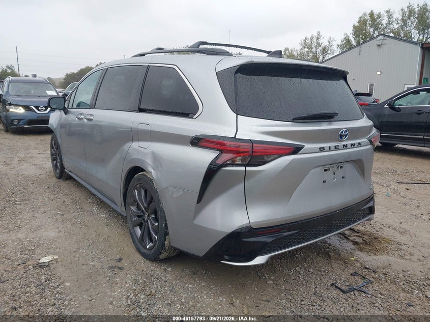 Vin: 5tddrkec3ns104301, lot: 46657592, toyota sienna xse 20223