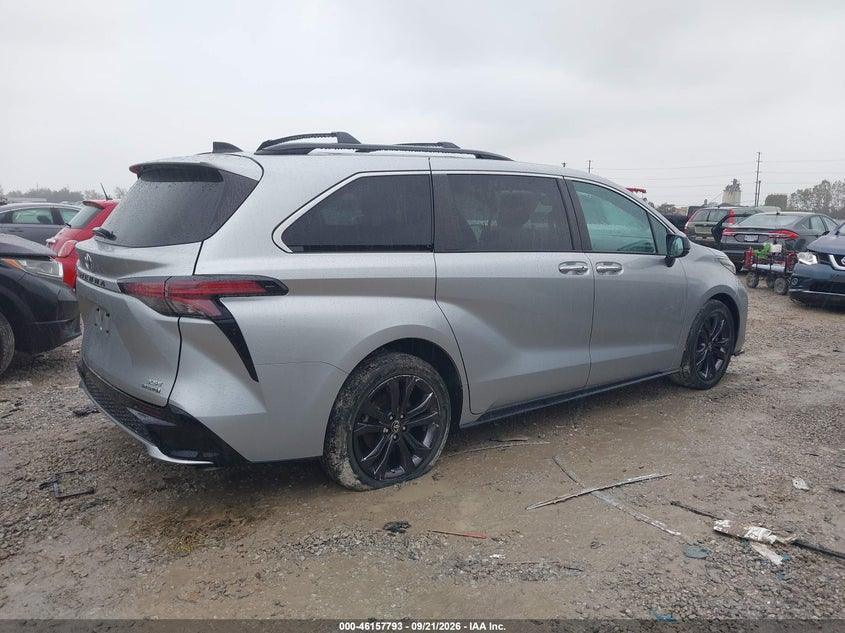 Vin: 5tddrkec3ns104301, lot: 46657592, toyota sienna xse 20224