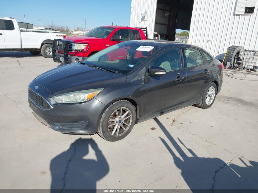 Vin: 1fadp3f22fl293629, lot: 46657601, ford focus se 20152