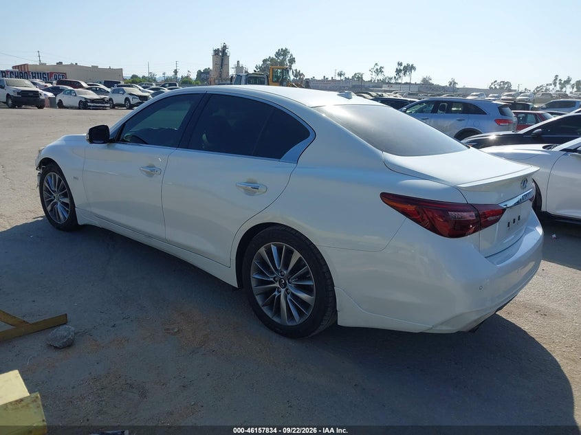 Vin: jn1ev7ap0lm204096, lot: 46657633, infiniti q50 luxe 20203