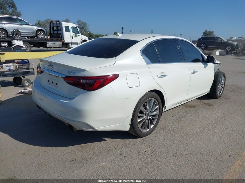 Vin: jn1ev7ap0lm204096, lot: 46657633, infiniti q50 luxe 20204