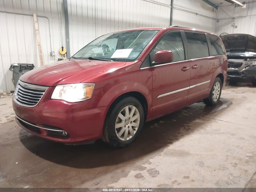 Vin: 2c4rc1bg6gr141430, lot: 46657636, chrysler town & country touring 20162