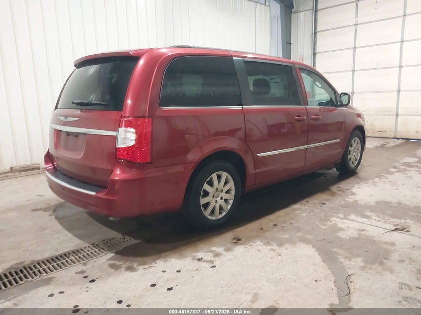 Vin: 2c4rc1bg6gr141430, lot: 46657636, chrysler town & country touring 20164