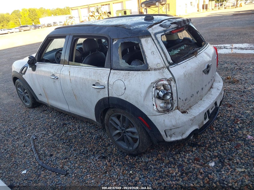 Vin: wmwzc5c58ewp36995, lot: 46657648, mini countryman cooper s 20143