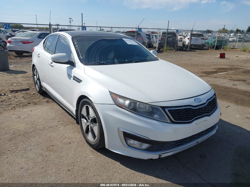 2013 KIA OPTIMA HYBRID auction photo 6
