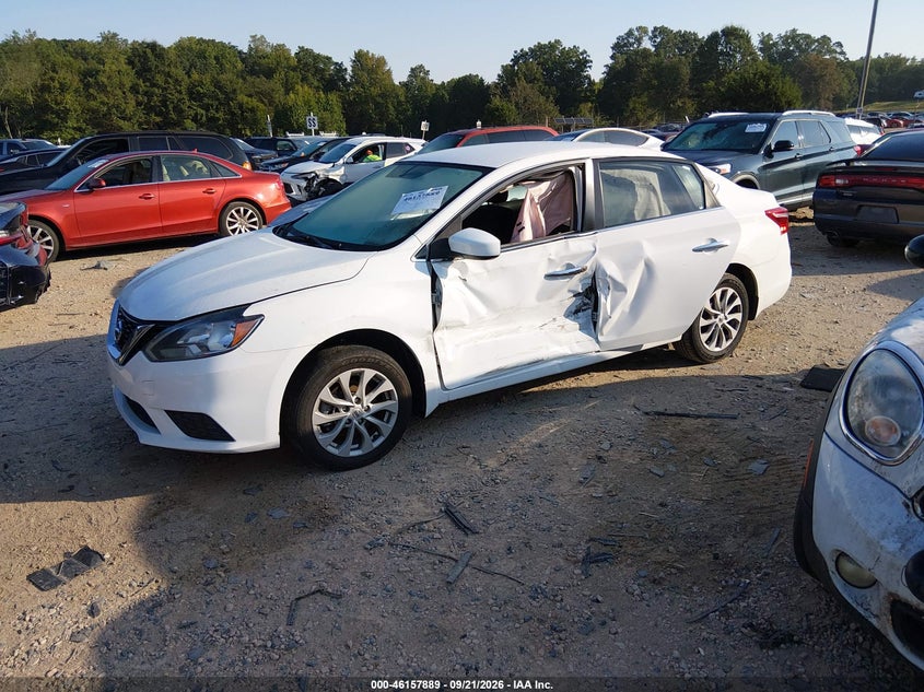 2018 Nissan Sentra, Левый бок, IAAI, VIN 3N1AB7AP5JL632048 — фото 2