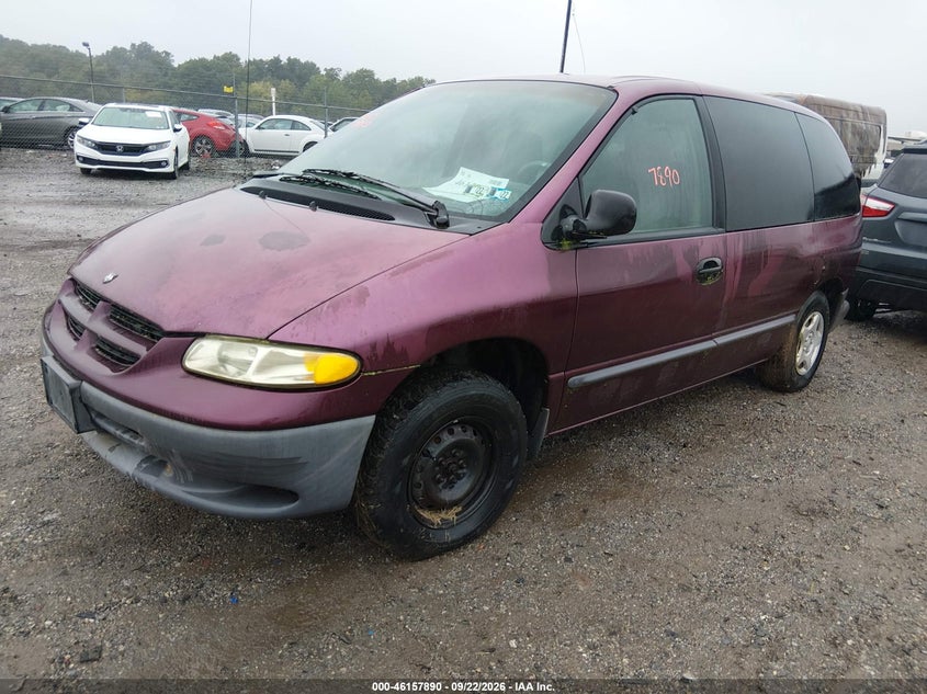 1999 Dodge Caravan, Механіка, IAAI, VIN 2B4FP2536XR306668 — фото 2