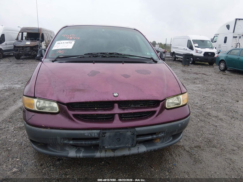 DODGE CARAVAN 1999 VIN 2B4FP2536XR306668