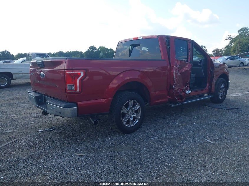 Vin: 1ftex1cp3hfb05320, lot: 46657696, ford f-150 xlt 20174
