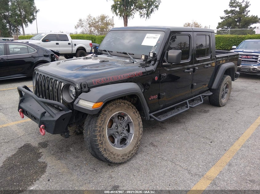 Vin: 1c6jjtbg5ll135742, lot: 46657705, jeep gladiator rubicon 4x4 20202