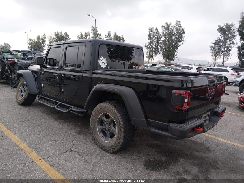 Vin: 1c6jjtbg5ll135742, lot: 46657705, jeep gladiator rubicon 4x4 20203