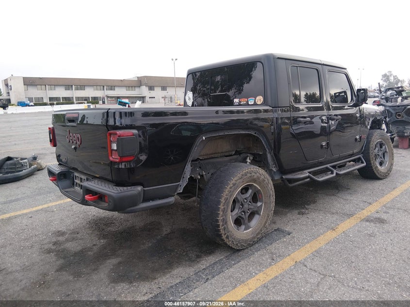 Vin: 1c6jjtbg5ll135742, lot: 46657705, jeep gladiator rubicon 4x4 20204