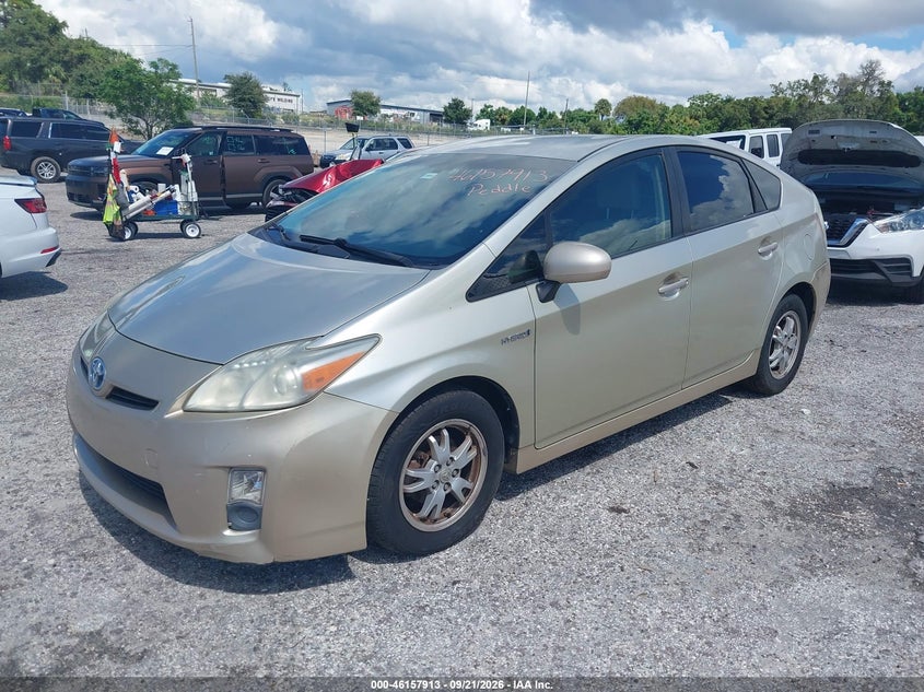 Vin: jtdkn3du1b0261696, lot: 46657712, toyota prius two 20112