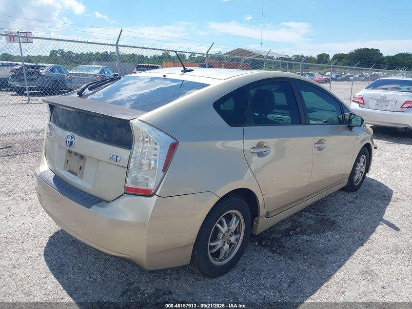 Vin: jtdkn3du1b0261696, lot: 46657712, toyota prius two 20114