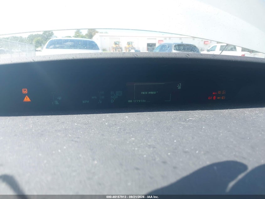 TOYOTA PRIUS 2011 VIN JTDKN3DU1B0261696