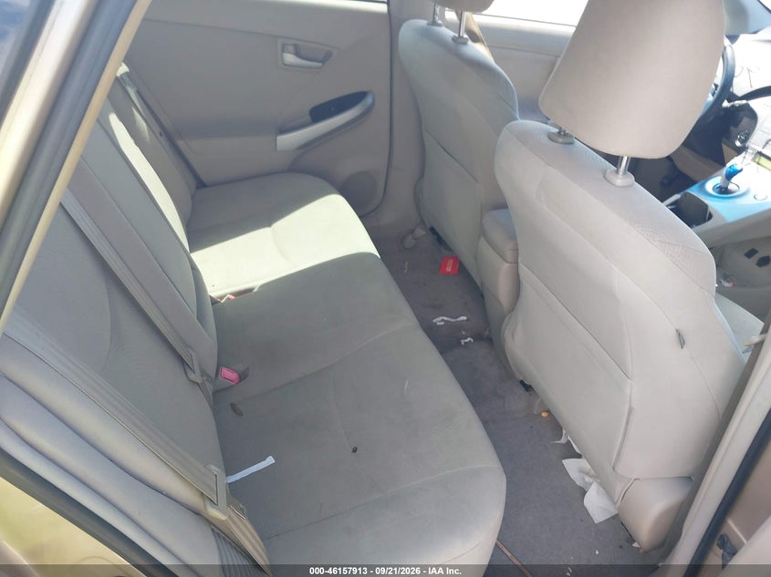 TOYOTA PRIUS 2011 VIN JTDKN3DU1B0261696