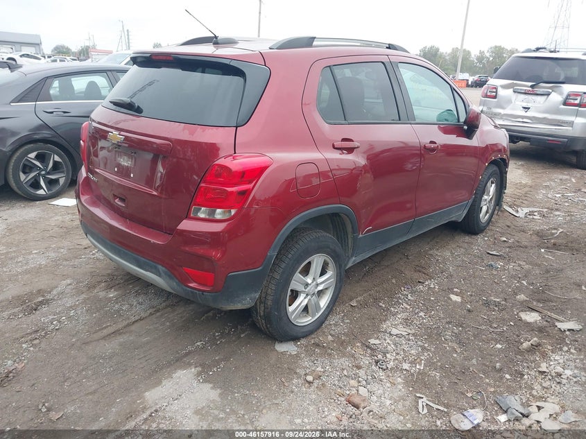 Vin: kl7cjpsm7nb514004, lot: 46657715, chevrolet trax awd lt 20224