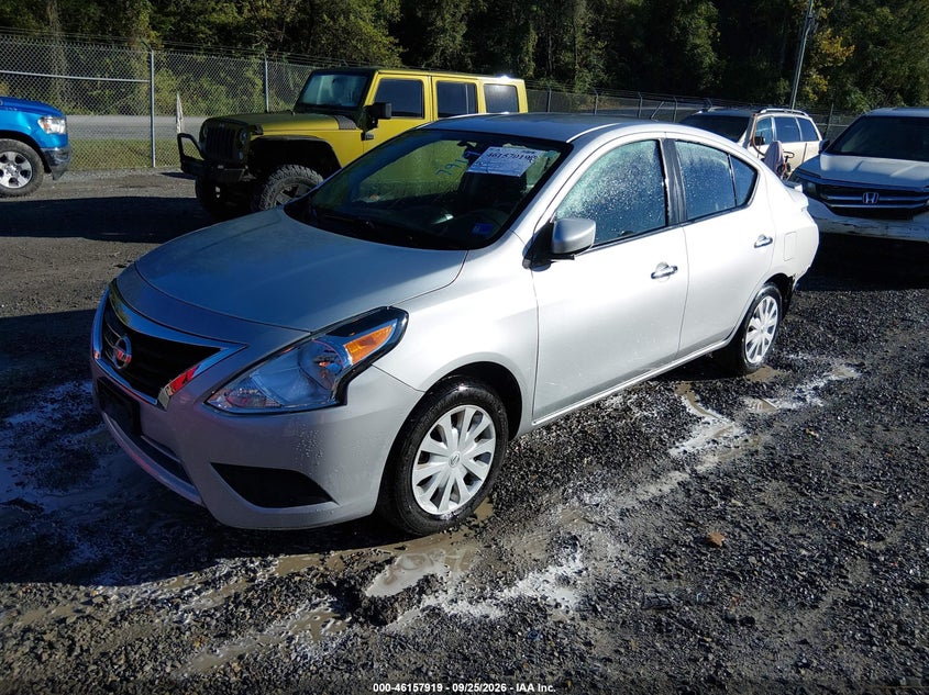 Vin: 3n1cn7apxkl825345, lot: 46657718, nissan versa 1.6 sv 20192