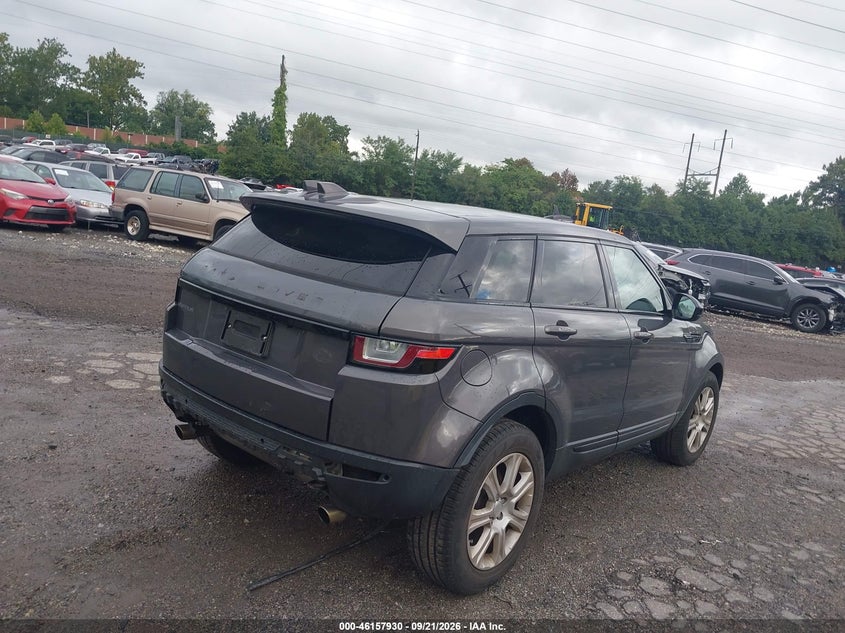 Vin: salvp2bg2gh086116, lot: 46657729, land rover range rover evoque se/se premium 20164