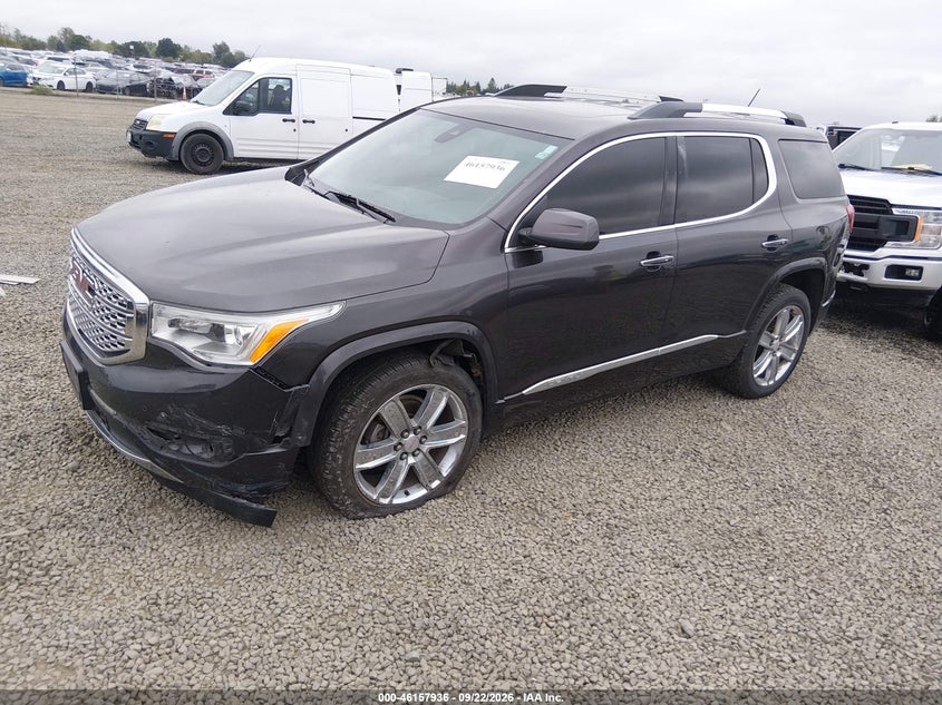 Vin: 1gkknxls8hz232826, lot: 46657735, gmc acadia denali 20172