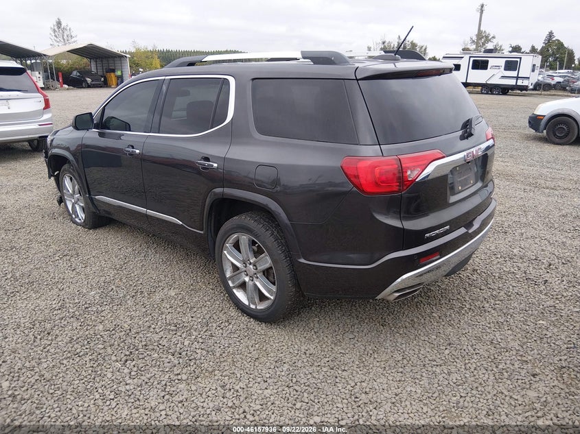 Vin: 1gkknxls8hz232826, lot: 46657735, gmc acadia denali 20173