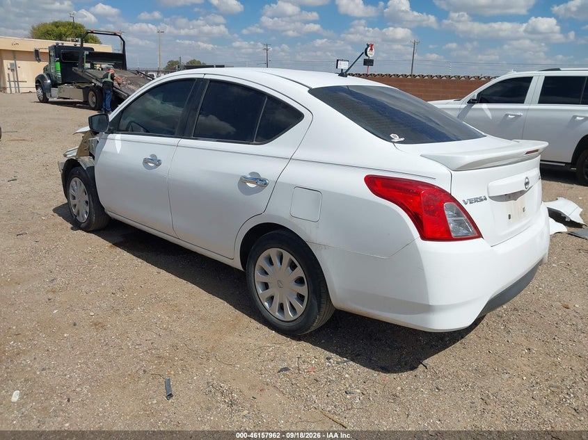 Vin: 3n1cn7apxkl848317, lot: 46657761, nissan versa 1.6 sv 20193
