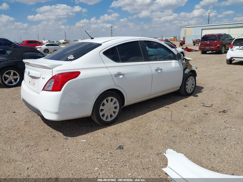 Vin: 3n1cn7apxkl848317, lot: 46657761, nissan versa 1.6 sv 20194
