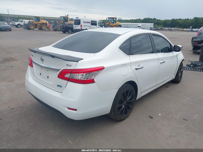 Vin: 3n1ab7ap2dl764656, lot: 46657772, nissan sentra sv 20134