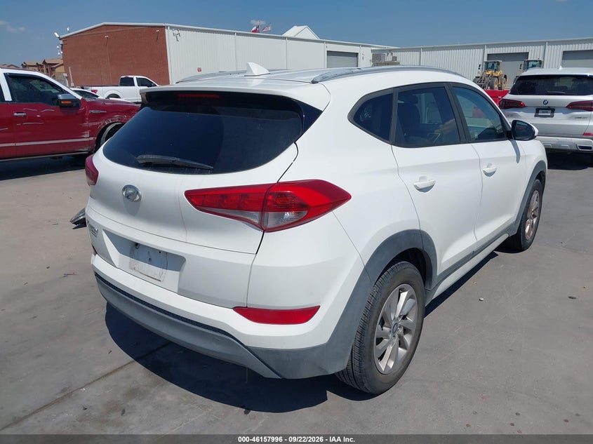 Vin: km8j33a43ju676477, lot: 46657795, hyundai tucson sel 20184