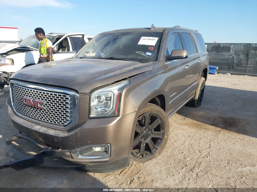 Vin: 1gks2ckj2fr690076, lot: 46657807, gmc yukon denali 20152