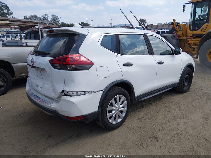 Vin: 5n1at2mt9jc772777, lot: 46657827, nissan rogue s 20184