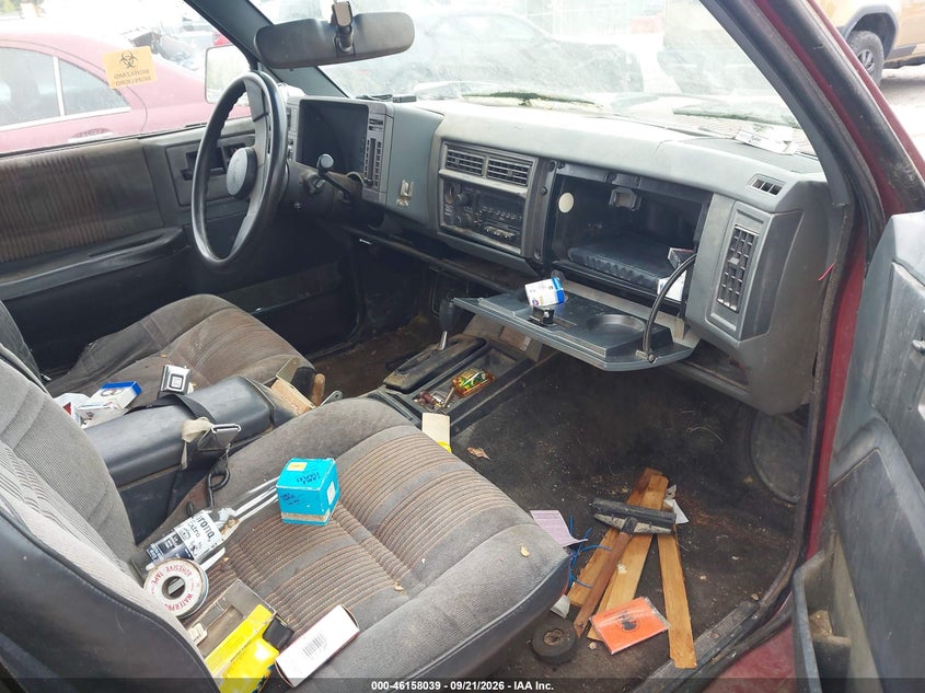 GMC S15 1991 VIN 1GKDT13Z4M2531161
