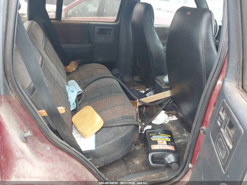 GMC S15 1991 VIN 1GKDT13Z4M2531161