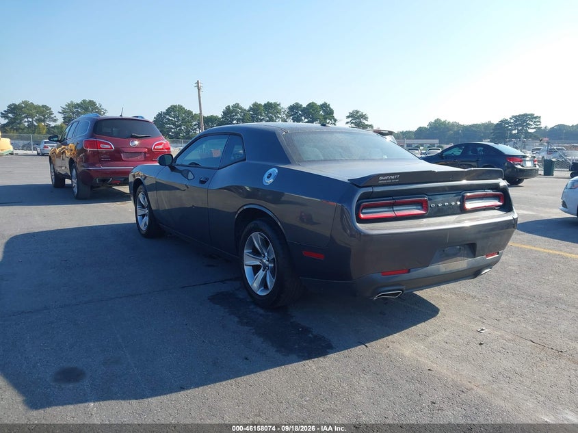 Vin: 2c3cdzag0kh500499, lot: 46657872, dodge challenger sxt 20193