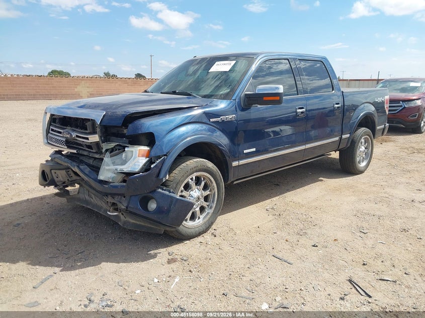 Vin: 1ftfw1et3dfa33241, lot: 46657897, ford f-150 platinum 20132