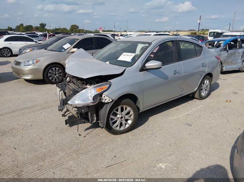 Vin: 3n1cn7ap8jl835919, lot: 46657928, nissan versa 1.6 sv 20182